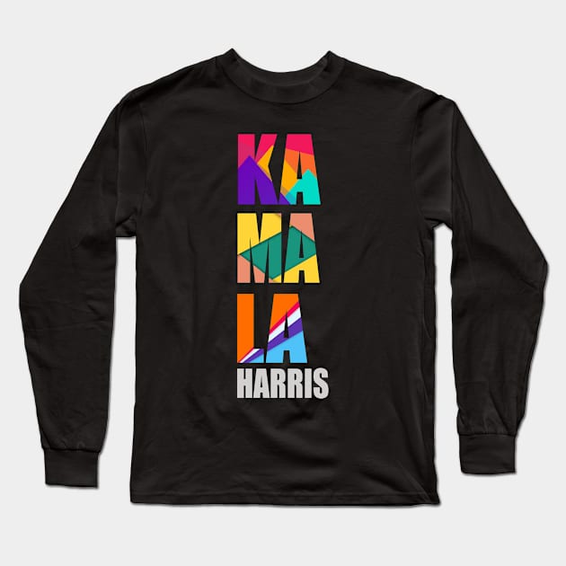 Kamala Harris 2020 Long Sleeve T-Shirt by BOB